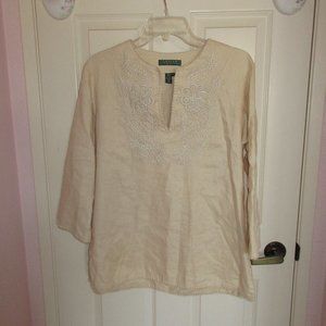 Ralph Lauren linen blouse